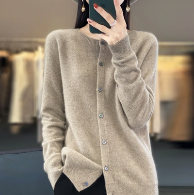 Marina | Accogliente cardigan in lana
