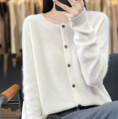 Marina | Accogliente cardigan in lana
