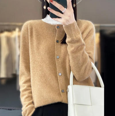 Marina | Accogliente cardigan in lana