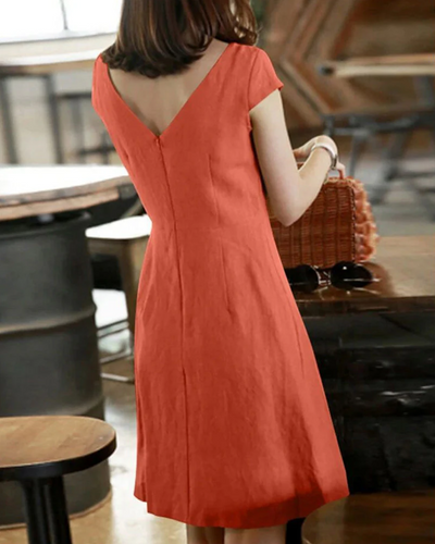 Elegante | Abito Estivo Donna Lungo Elegante e Leggero per Occasioni Estive 4
