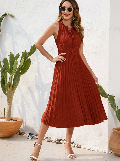 Carla | Abito Cerimonia Donna Pieghevole Elegante in Nero 5