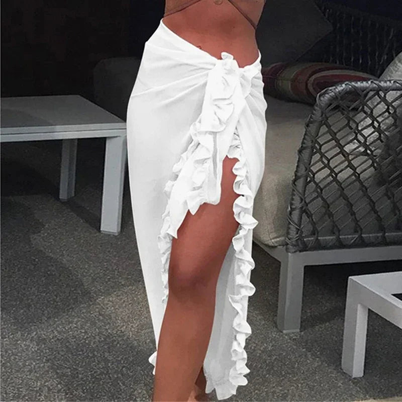 Chiffon Elegance | Coprire Bikini da Spiaggia-2