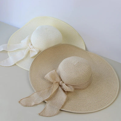 Cappello Estivo Floppy Panama da Donna con Fiocco | Cappelli Donna Eleganti-4
