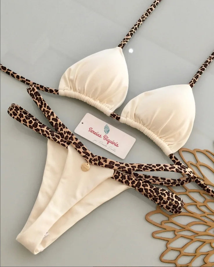 Variant image for Bikini Sexy | Set da Spiaggia a Due Pezzi Elegante e Comodo-2