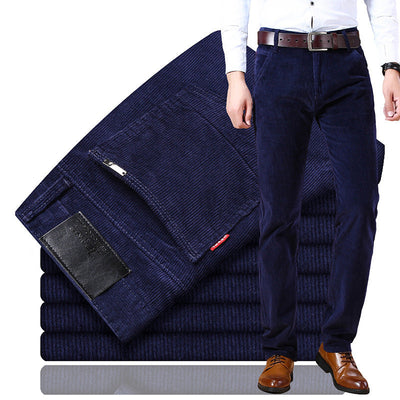 Sebastian | Klassieke broek van ribfluweel