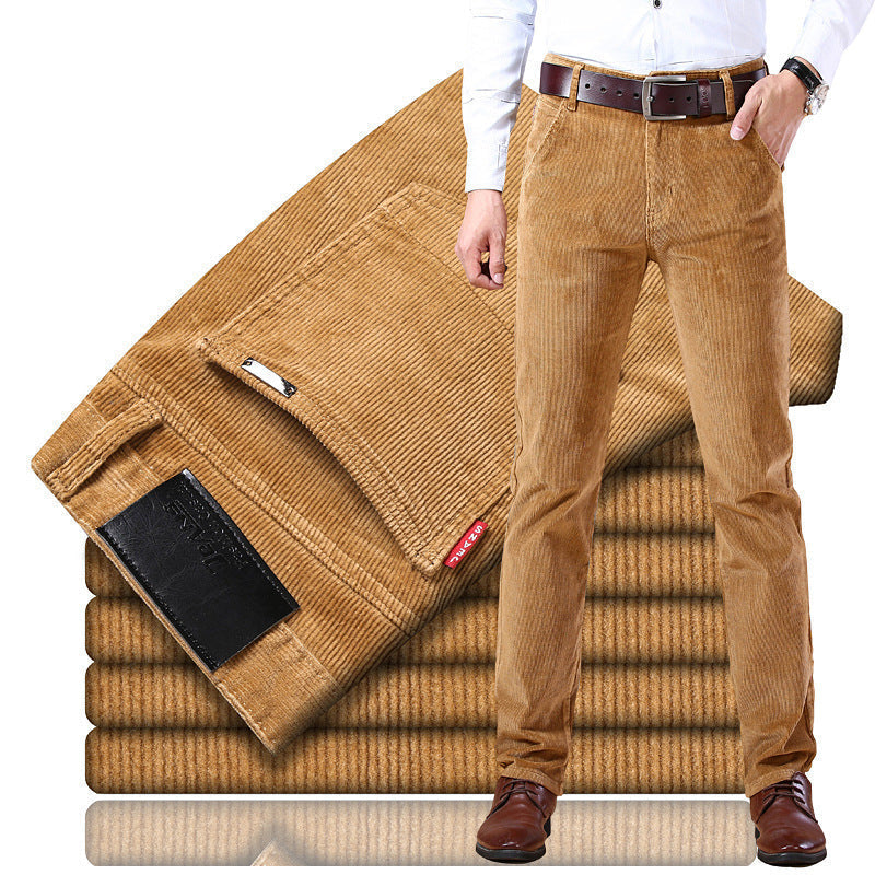 Sebastian | Klassieke broek van ribfluweel