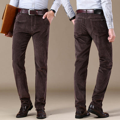 Sebastian | Klassieke broek van ribfluweel
