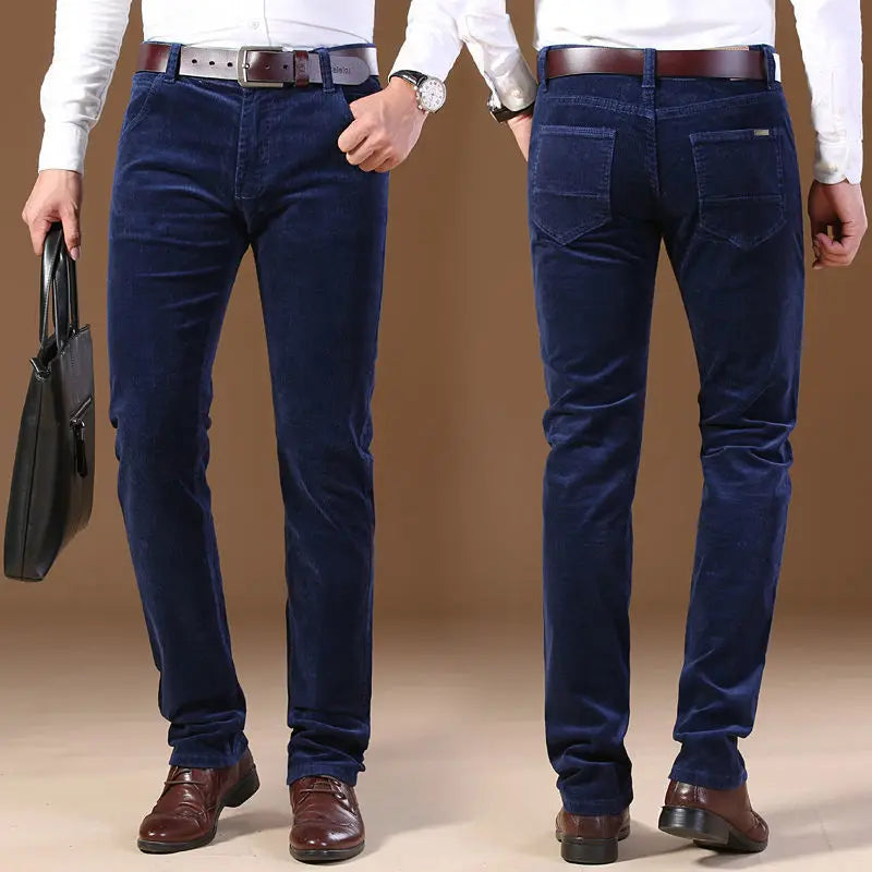 Sebastian | Klassieke broek van ribfluweel