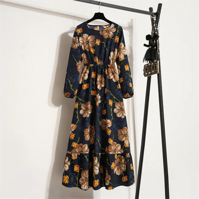 Variant image for Dalia | Vestito Lungo Elegante Floreale per Estate-7