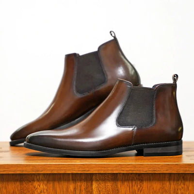 Walker | Stivali Chelsea Donna in Pelle Autentica Eleganti e Confortevoli 5