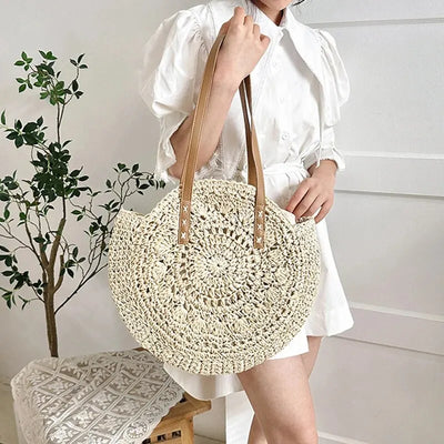 Pallaw | Borsa Di Paglia Mare Elegante E Leggera Per Spiaggia-2