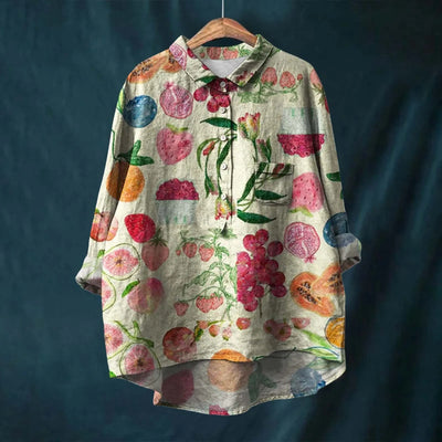 Variant image for Liesa | Camicia Floreale - 100% Cotone, Elegante e Versatile-31