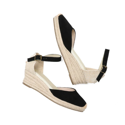 Sole | Sandali Donna Comodi in Pelle Scamosciata-2