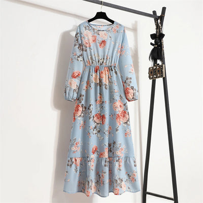 Variant image for Dalia | Vestito Lungo Elegante Floreale per Estate-15
