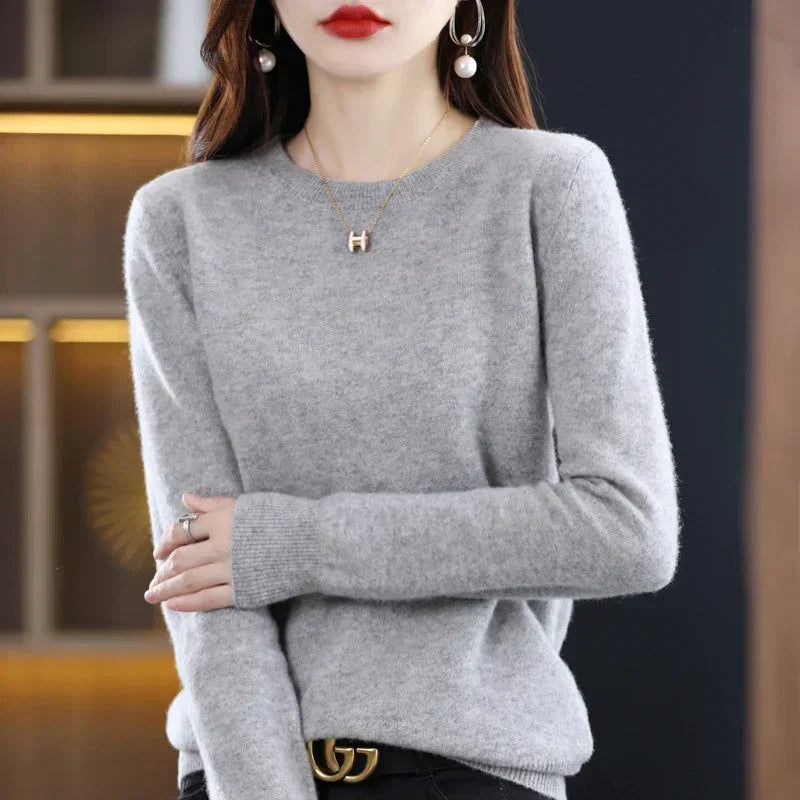 Valentina | Comodo maglione con collo rotondo