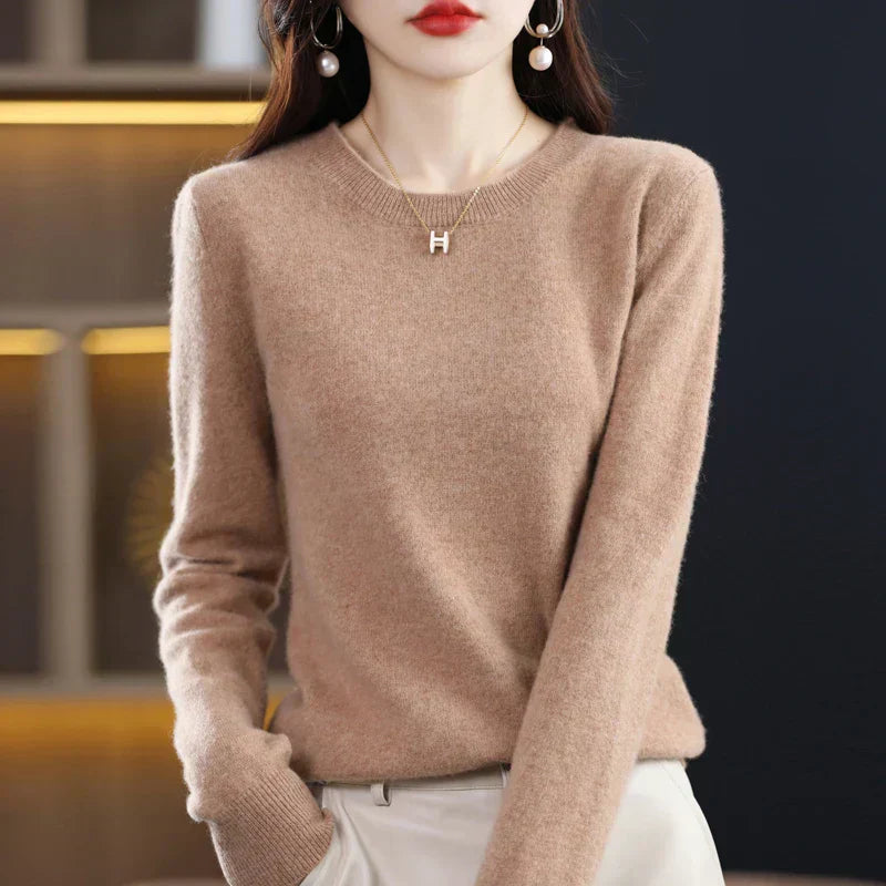 Valentina | Comodo maglione con collo rotondo