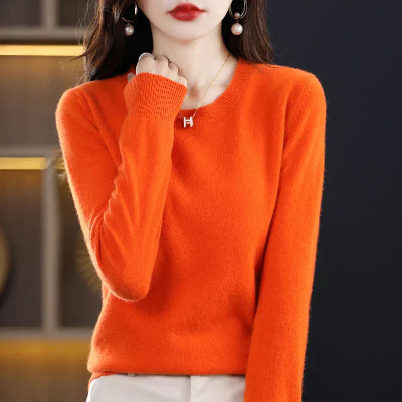 Valentina | Comodo maglione con collo rotondo