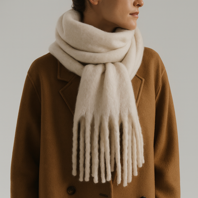 Lia | Écharpe Femme Oversize Douce pour Hiver
