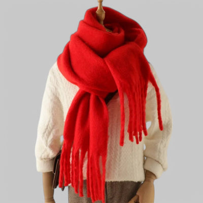 Lia | Écharpe Femme Oversize Douce pour Hiver
