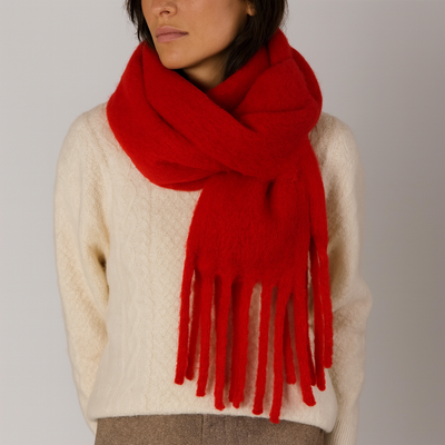 Lia | Écharpe Femme Oversize Douce pour Hiver