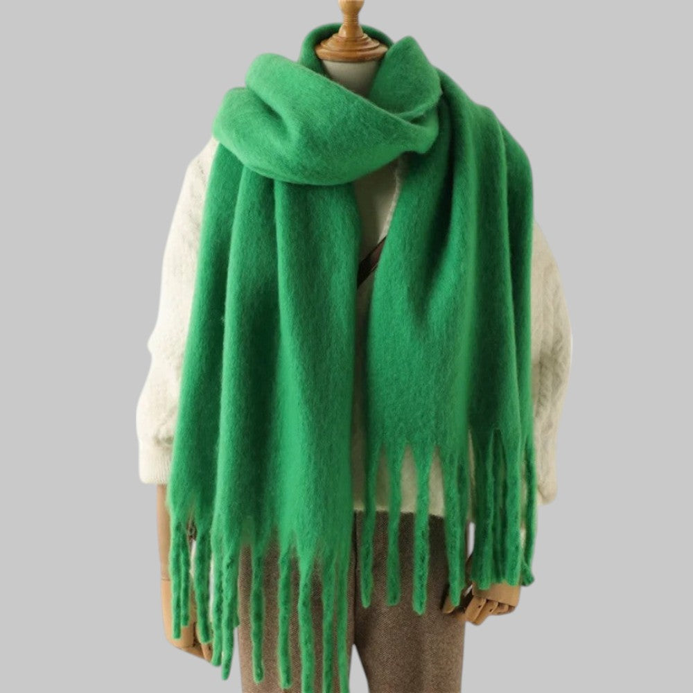 Lia | Écharpe Femme Oversize Douce pour Hiver