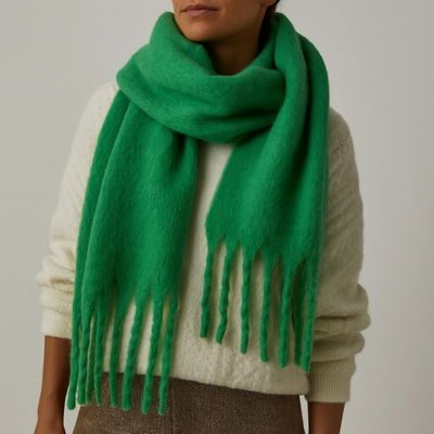 Lia | Écharpe Femme Oversize Douce pour Hiver