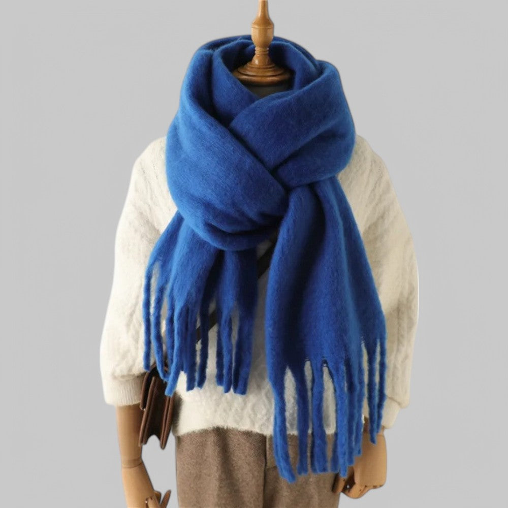 Lia | Écharpe Femme Oversize Douce pour Hiver