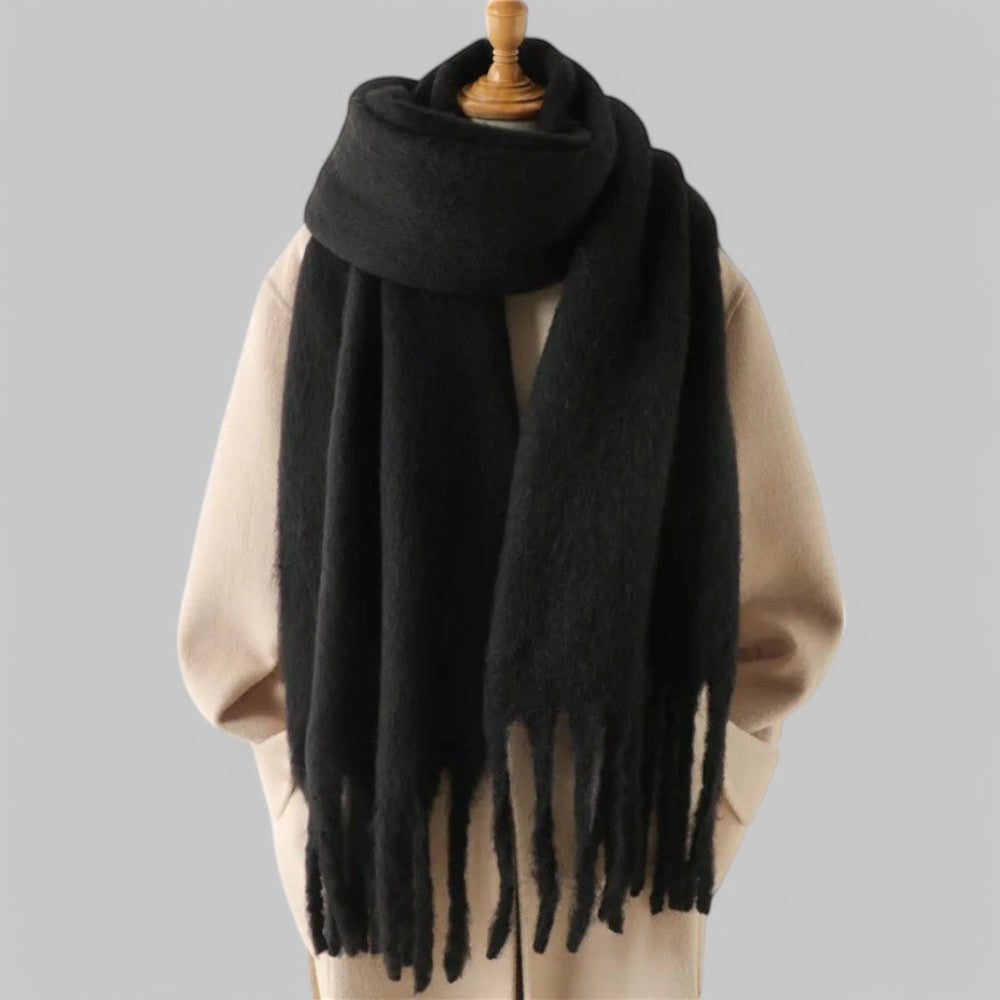 Lia | Écharpe Femme Oversize Douce pour Hiver