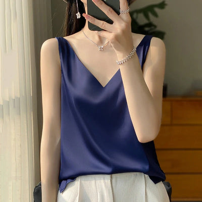 Sophia | Elegant satin blouse