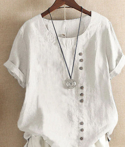 Sophia | Comfortable summer top in linen
