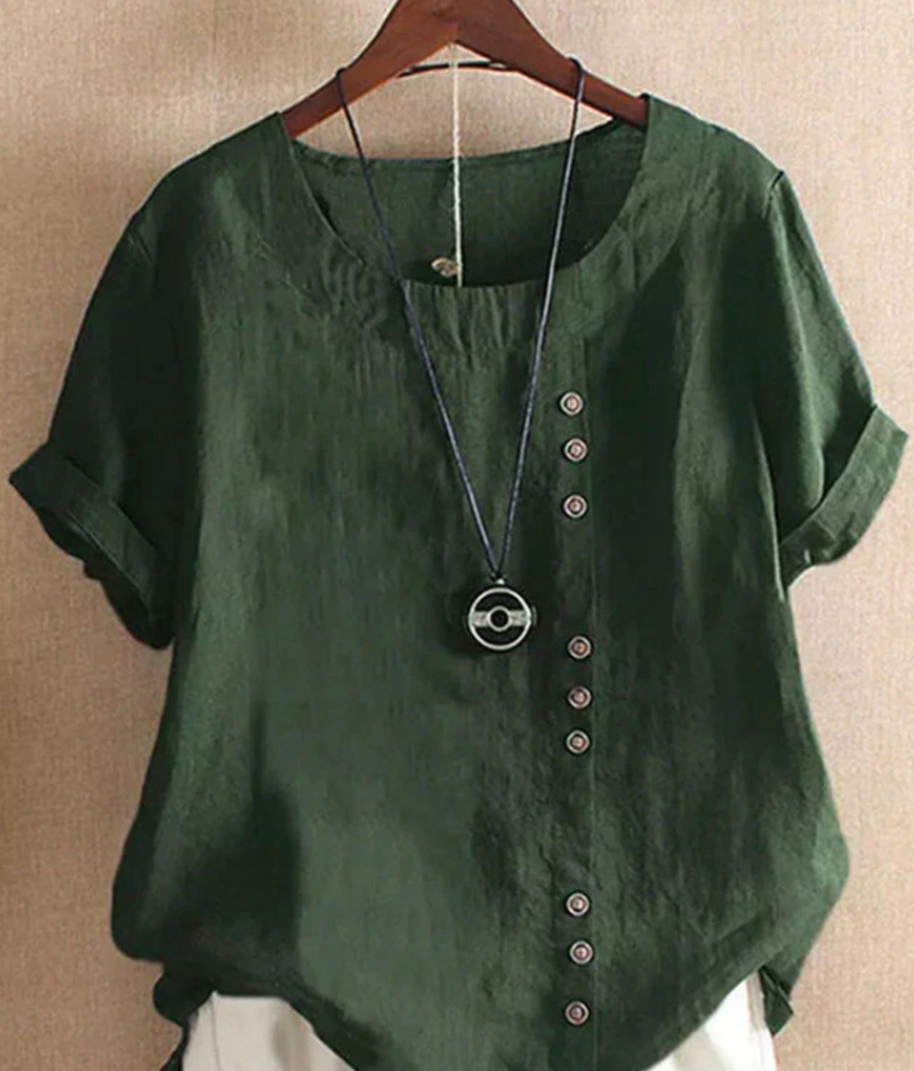 Sophia | Comfortable summer top in linen
