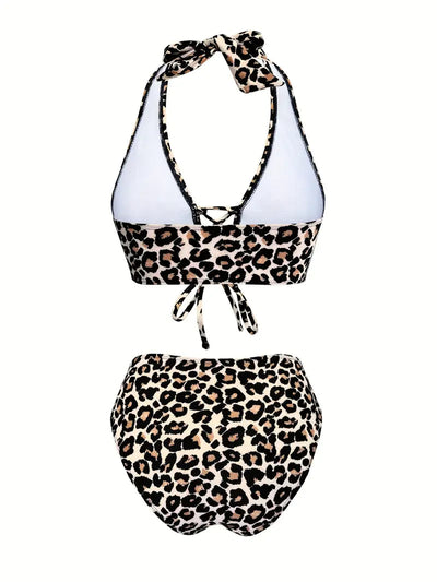 Sophia | Elegante bikini set con motivo a leopardo