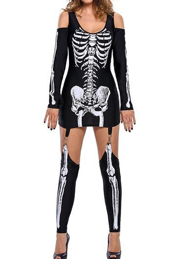 Ornella | Set costume da Halloween a maniche lunghe