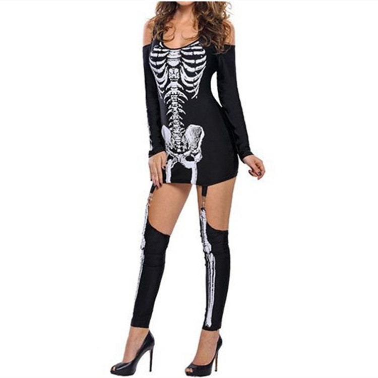Ornella | Set costume da Halloween a maniche lunghe