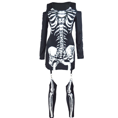 Ornella | Set costume da Halloween a maniche lunghe