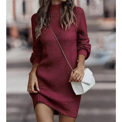 Stella | Mini Winterkleid aus Strick
