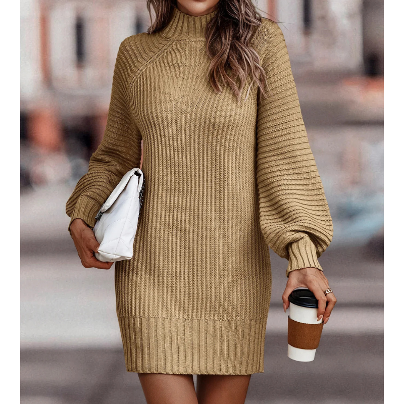 Stella | Mini Winterkleid aus Strick