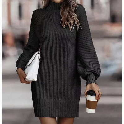 Stella | Mini Winterkleid aus Strick