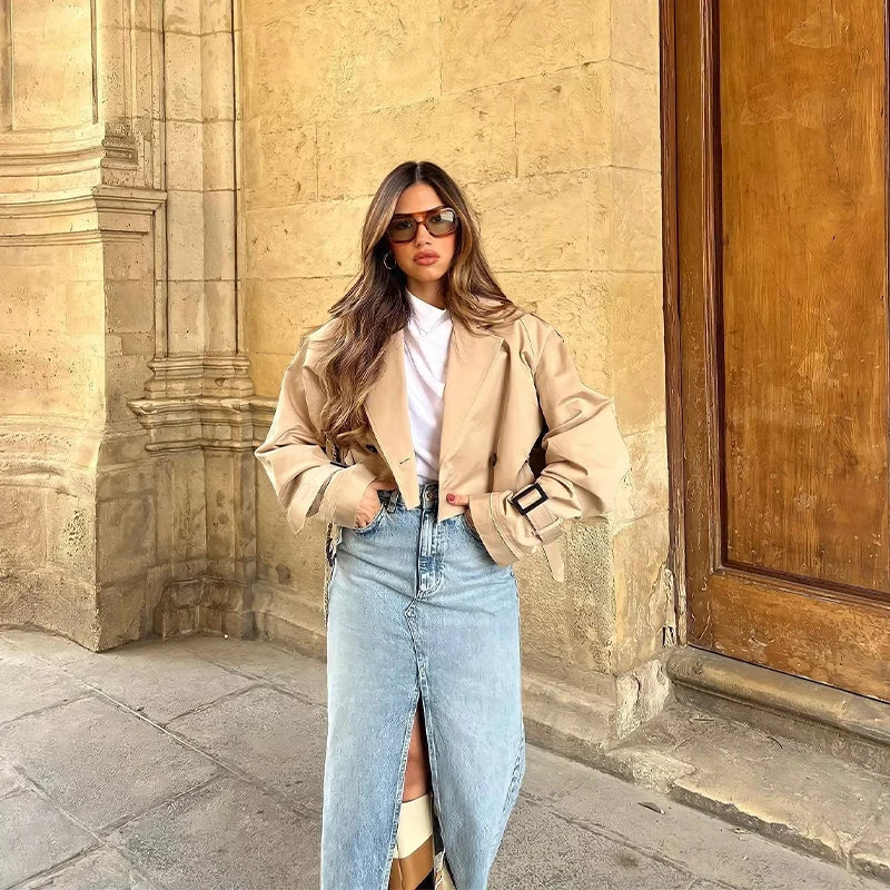 Stephanie | Elegante trench corto