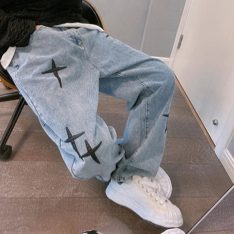 Stephen | Jeans larghi vintage alla moda
