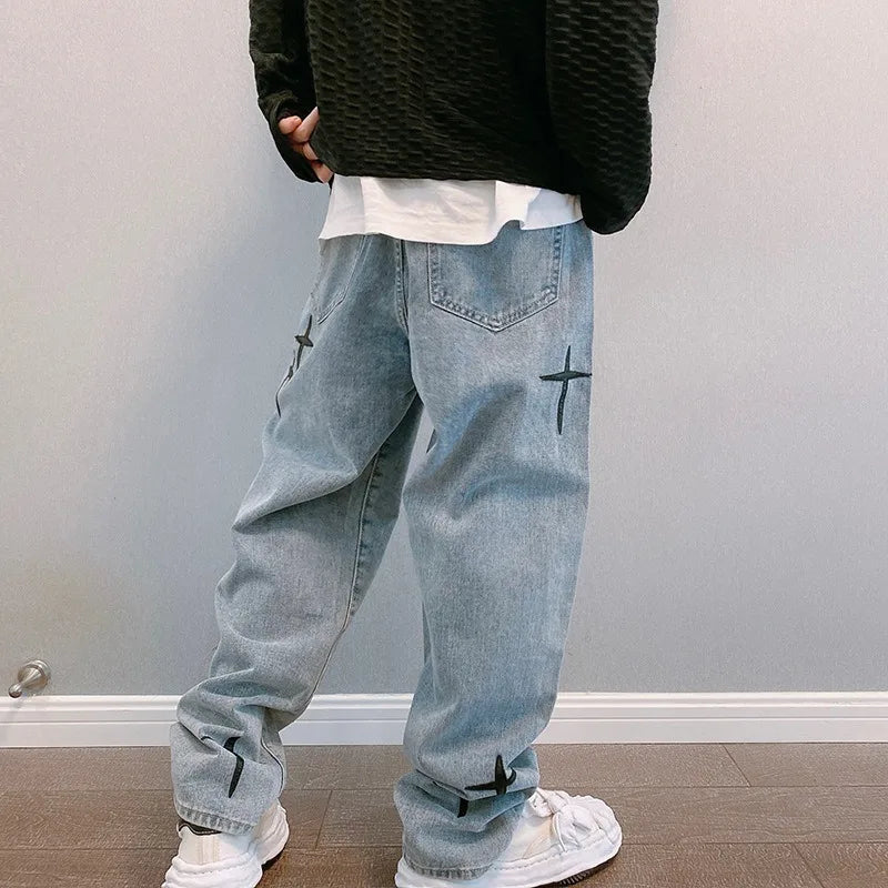 Stephen | Jeans larghi vintage alla moda