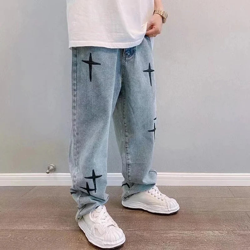 Stephen | Jeans larghi vintage alla moda
