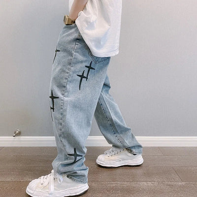 Stephen | Jeans larghi vintage alla moda