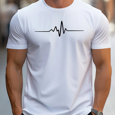 Antonio | T Shirt Slim Fit con Stampa Grafica Moderna