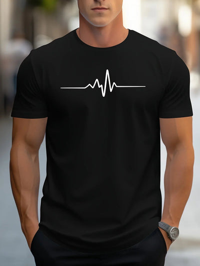 Antonio | T Shirt Slim Fit con Stampa Grafica Moderna