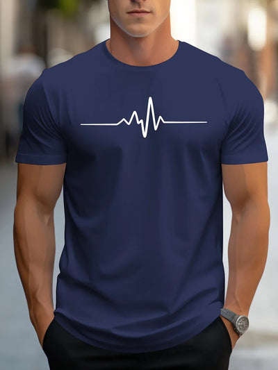Antonio | T Shirt Slim Fit con Stampa Grafica Moderna