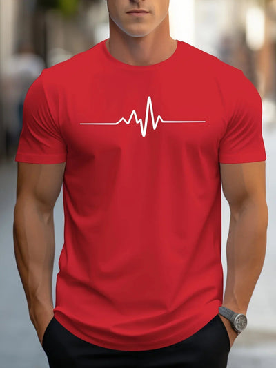 Antonio | T Shirt Slim Fit con Stampa Grafica Moderna