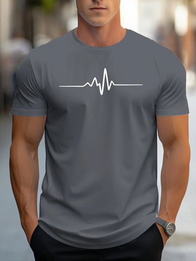 Antonio | T Shirt Slim Fit con Stampa Grafica Moderna