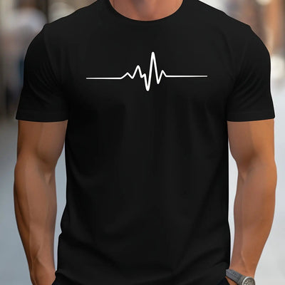 Antonio | T Shirt Slim Fit con Stampa Grafica Moderna
