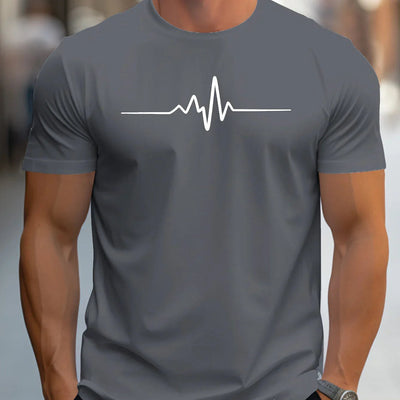 Antonio | T Shirt Slim Fit con Stampa Grafica Moderna
